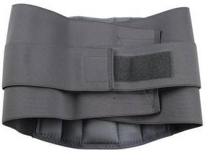 AASH ISURGICAL Lumbo Sacral (L.S Belt) Back Pain Belt (GRAY) Waist Support (Grey) Abdominal Belt