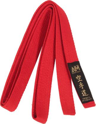 Shah Sports Shah red karate belt Abdominal Belt
