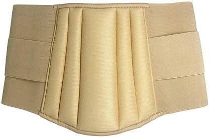 VKOSFIT Contoured Lumbar Sacral (L.S.) Back Belt for Spondylitis Back Pain (Size-M) Back / Lumbar Support