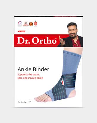 Dr. Ortho Brace with Elastic Strap for Pain|Stretchable Binder Ankle Support