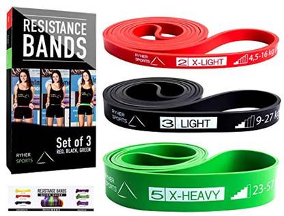 Ryher Fitness Pull Up Resistance Band Exercise Bands For Crossfit Chin Up Resistance Tube