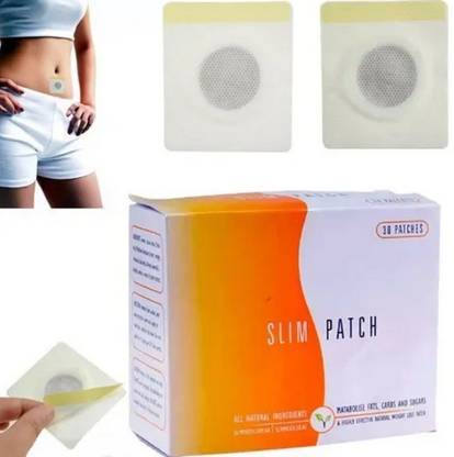 top health 30pcs Slimming Patch Magnetic Slim Patches Burning Fat Detox Adhesive Sheet Back / Lumbar Support