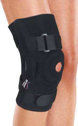 TYNOR Knee Wrap Hinged (Neo), Black, Large, 1 Unit Knee Support