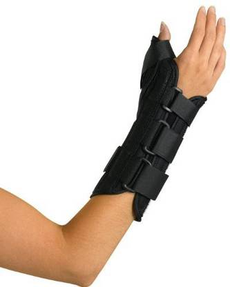 Medline Wrist And Forearm Splint With Abducted Thumb Right X Small Splints