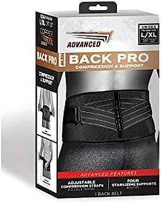 Gney Compression Pain Relief (Black) Back / Lumbar Support