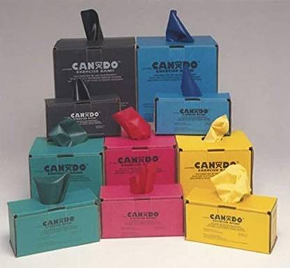 CanDo Bands Exercise Band Roll Xxx Heavy 50 Yard Low Powder Latex Back / Lumbar Support