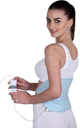 LOOKFIT Pain Relief Electric Heating belt with Temperature control Back & Abdomen Back / Lumbar Support