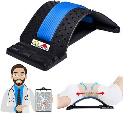 Crownthorpe Lumbar Back Stretcher Tool for Lower and Upper Back Massager and Support Back / Lumbar Support