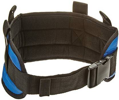 Sammons Preston 51357 Padded Gait Belt With Handles 5.5' W Transfer Belt With 4 Loops & Quick Hand Support