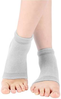Fitaza Silicon Gel Heel Socks Pad Heel Pain Relief For Plantar Fasciitis Arch Heel Support
