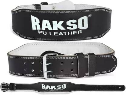 Rakso Weight Lifting Belt , Power Weight Lifting Belt (Medium) Back & Abdomen Support Weight Lifting Belt