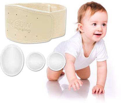 Mybow Umbilical Hernia Belt Baby Belly Button Band Newborn Cover Infant Tummy Wrap Supporter