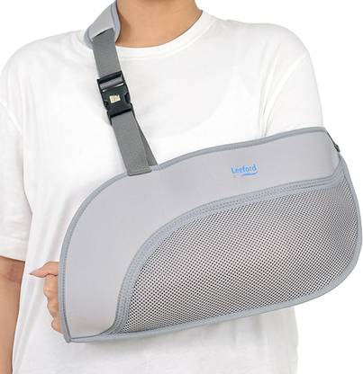 Leeford Arm Sling Baggy , Comfortable Fit for Fractured Arm |Pack of 1-S Size for Arm Support