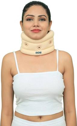 BOS MEDICARE Cervical Collar Soft Spondylitis Neck Pain (Beige) Neck Support