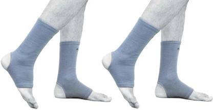 smile4u (PACK OF 2) Ankle Protection Compression KLSDH=4D Adjustable Brace for Pain Relief Ankle Support