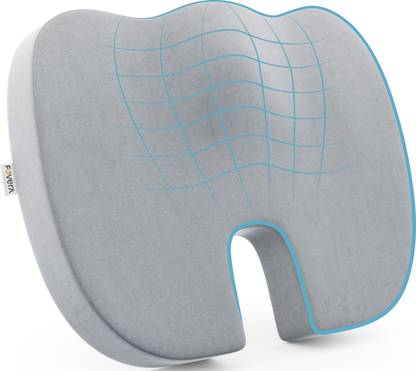 FOVERA Orthopedic Coccyx Seat Cushion - For Tailbone Pain Relief (For Below 80kg WT) Back / Lumbar Support