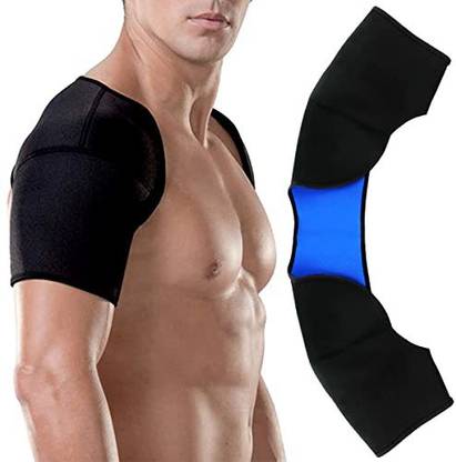 Fercaish Double Shoulder Brace Warm Support Protector Shoulder Strap Brace For Sleeping Shoulder Support