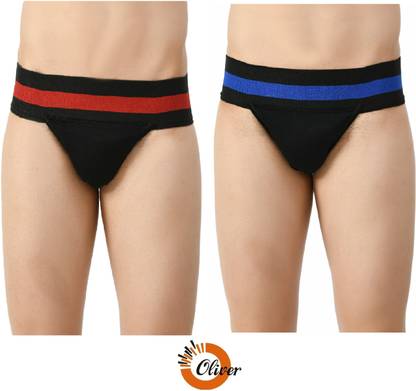 Olivers Gym Supporter For Playing Football Cricket, Abdomen Support Combo Pack(Red,Blue) Supporter