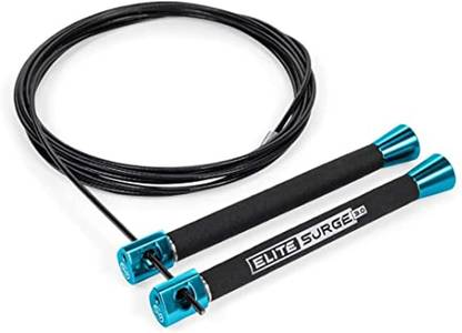 EliteSRS Elite Srs Surge 3.0 Professional Speed Rope For Double Unders Patented Dual Speed Skipping Rope