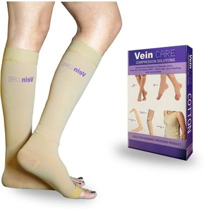 Vein Care Compression Stocking for Varicose Vein & DVT - Below Knee Knee Support