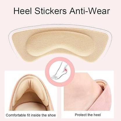 PRATYANG ND13 Heel Grips Liner Cushion Inserts for Loose Shoes Heel Pads Snugs for Shoe Heel Support