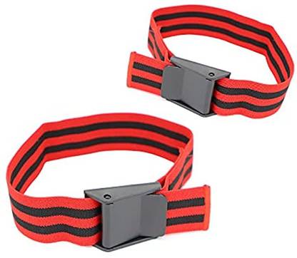 Sumtory Blood Flow Restriction Bands 2 Pack Fitness Bicep Occlusion Training Bands Back / Lumbar Support