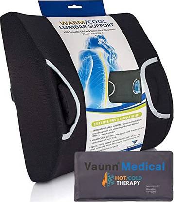 Vaunn Medical Seat Cushion Lumbar Support Pillow For Office Chair With Removable Back / Lumbar Support
