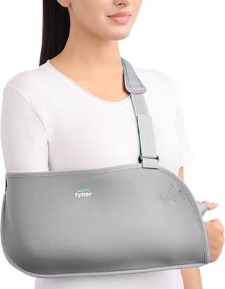 TYNOR Pouch Arm Sling Baggy, Grey, Large, 1 Unit Hand Support