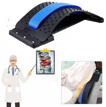 S CAPPER Back Stretcher Device for Lower and Upper back Muscle pain relief Back / Lumbar Support