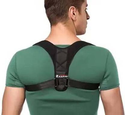 ZAARAV Back Belt Posture Fixer for Men & Women | Back Shoulder Chest Straight Belt Posture Corrector