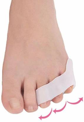 SHOPCIE Silicone Valgus Protector with heel and insole for heel pain relief Insole