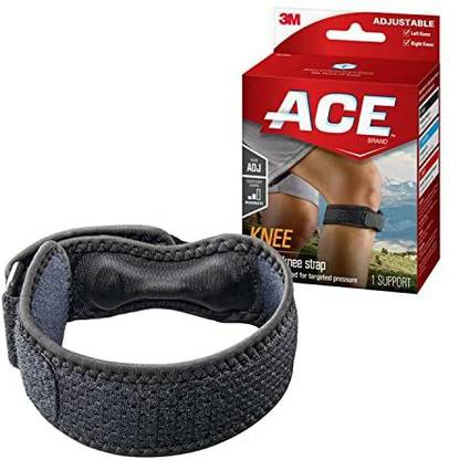 ACE Brand Knee Strap Adjustable Black 1/Pack Knee Support