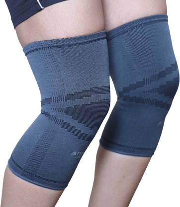 Attivo Unisex Breathable Knee Cap (Pair) for Knee Joint Pain, Gym, Running, Exercise Knee Support