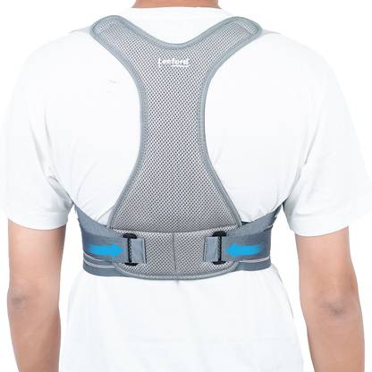 Leeford Posture Corrector Belt for Men & Women | Back Support Belt (S-Size) Back Posture Corrector