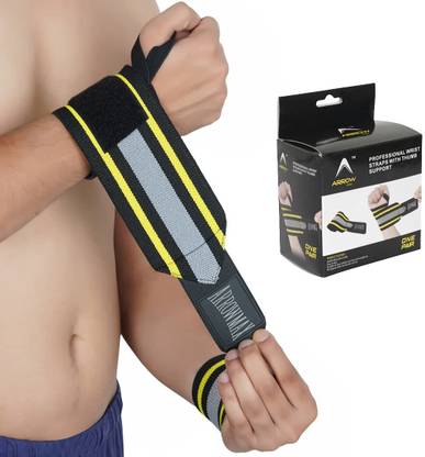 ArrowMax PROFESSIONAL GRADE-WRIST WRAPS WITH THUMB LOOPS Wrist Support