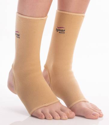 TYNOR Anklet, Beige, Large, 1 Pair Ankle Support