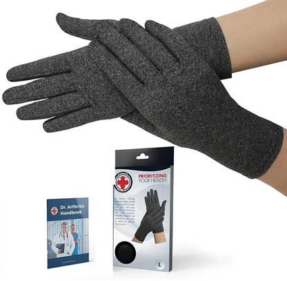 Dr. Arthritis Doctor Developed Full Fingered Arthritis Compression Gloves Shoulder Support