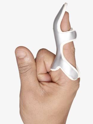 TYNOR Frog Splint, Silver, Medium, 1 Unit Splints