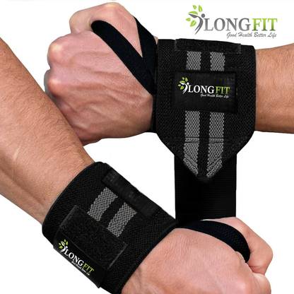 longfit Wrist Band for Men & Women Adjustable Wrist Strap For Gym and Fitness Wrist Support