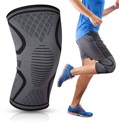 Leosportz (1pair) of Sports Pain Relief knee sleeve knee cap knee guard Knee Support