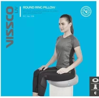 VISSCO LIV ROUND RING PILLOW FOR BED SORES P.C.NO.1118 UNIVERSAL Back / Lumbar Support