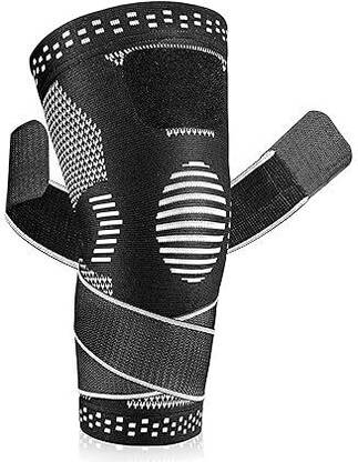 sachi sports Knee Support for Men (1Pc), Best Knee Sleeves for Running, Jogging Gym Squats Knee Support