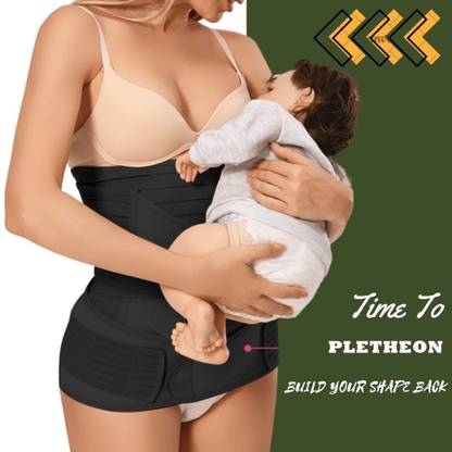 PLETHEON Post Maternity Belt for Pregnancy Postpartum Waist Trainer Recovery Support Belt Back / Lumbar Support