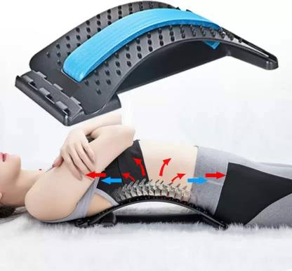 AT Mark Back Stretching Massager Support Relaxation, Lower and Upper Muscle Pain Relief Back / Lumbar Support