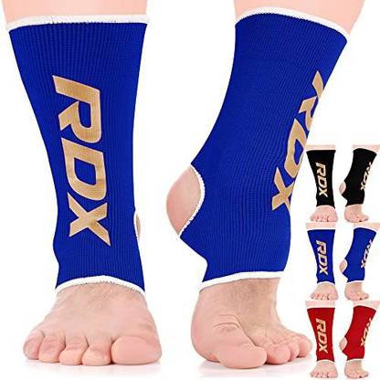RDX Ankle Support Brace Elasticated Compression Sleeve Kickboxing Muay Thai Mma Ankle Support