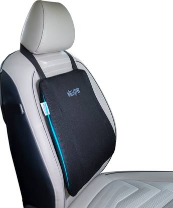 WELLGIVER Car Seat Backrest Cushion Comfortable Long Drive Memory foam Mesh Back / Lumbar Support