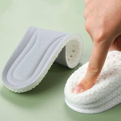 Thrivanta 1 Pair Memory Foam Shoe Comfortable Supports Heel & Arch Insole