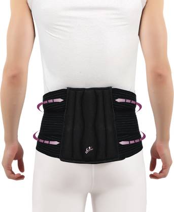 FLAMINGO Lumbar Sacro COM-COM Belt for Back Pain with dual Adjustable Strap |Unisex| (U) Back / Lumbar Support