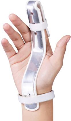 saniquick Finger Splint Extension. - S - Silver Finger Support
