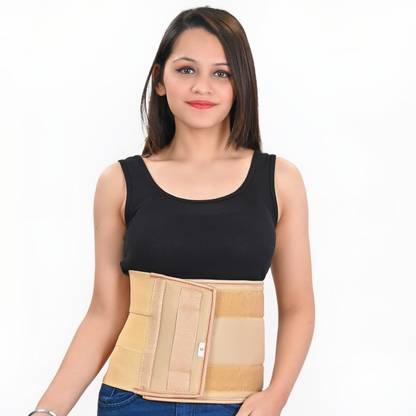 HEAREAL HEALTH CARE Abdomen Support Belt for Tummy Toning, C- Section Delivery, Body Shaper (BEIGE) Abdominal Belt